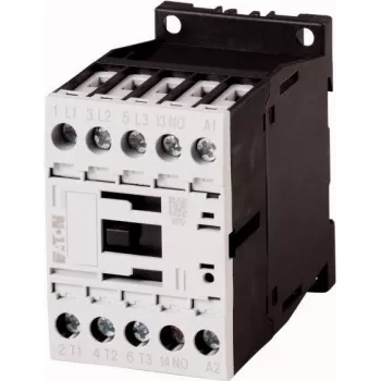 Contacteur Eaton DILM7-10, 3 pôles, 7 A, bobine 230 V AC, 1 contact auxiliaire NO, IP20 276558