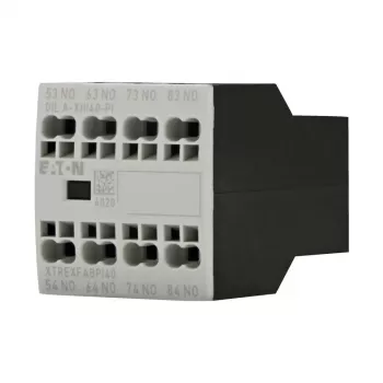 Eaton DILA-XHI40-PI bloc de contacts auxiliaires, 4 NO, montage frontal, bornes push-in 199317