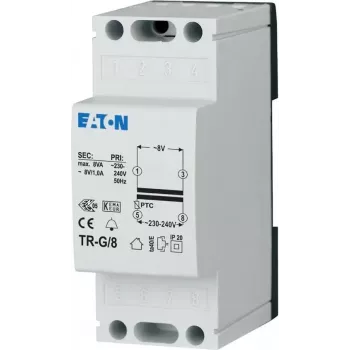 EATON transformateur de sonnette 8V/1A TR-G/8 (272480)