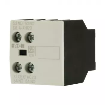 Eaton DILA-XHI20 bloc de contacts auxiliaires, largeur 45 mm, noir/blanc, -25 à 60 °C 276422