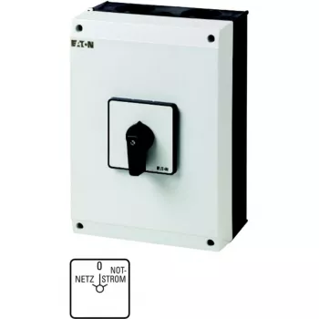Interrupteur principal Eaton T5-4-8902/I5 4 pôles 63 A, noir/blanc 207214
