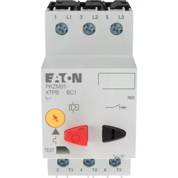 Eaton PKZM01-0.63 disjoncteur-moteur, 3 pôles, 0,63 A 278478
