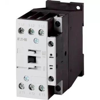 Eaton DILM17-10 contacteur, bobine 24 V 50 Hz, IP00, 56 x 85 mm, noir/blanc