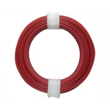 Donau Elektronik 118-0 fil souple 1 x 0,14 mm² rouge 10 m