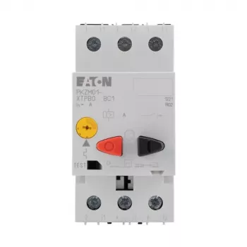 EATON PKZM01-2.5 disjoncteur-moteur, 2,5 A, 3 pôles, bouton-poussoir, 0,75 kW 278481