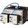 EATON contacteur inverseur 4 kW 400 V AC, bobine 230 V 50 Hz, 3 pôles, 2NO+2NC, rail DIN 278086