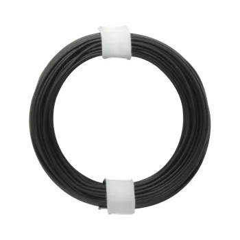 Donau Elektronik 118-1 fil souple 1 x 0,14 mm² noir 10 m
