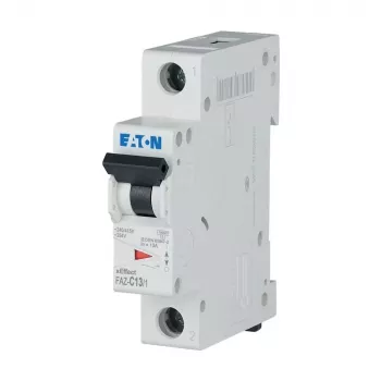 Eaton FAZ-C13/1 disjoncteur miniature 1 pôle courbe C 13 A 278559