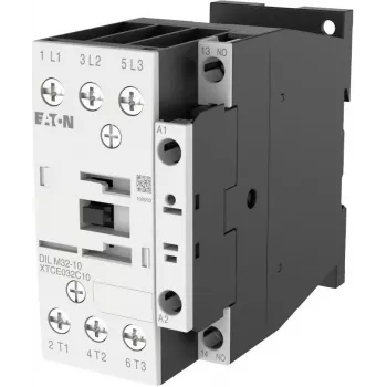Eaton DILM32-10(RDC24) contacteur de puissance, 3 pôles, 32 A, bobine 24-27 V DC, 1 contact auxiliaire NO 277274