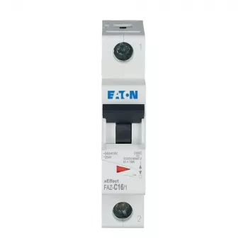 Eaton FAZ-C16/1 disjoncteur miniature (MCB), 1 pôle, 16 A, caractéristique C 278561