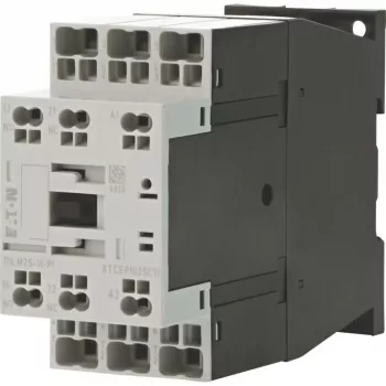 Contacteur Eaton DILM25-11(RDC24)-PI, 3 contacts principaux NO, bobine 24 V DC, 25 A, 11 kW 199288