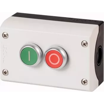 Eaton M22-I2-M1 façade de bouton-poussoir grise (M22-I2-M1)