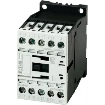Eaton DILM7-01 contacteur, 24 V DC, IP20, 45 x 68 mm, noir/blanc 276600