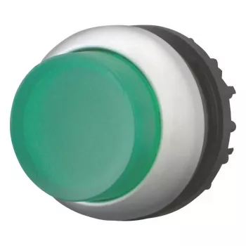 Eaton M22-DRLH-G actionneur de bouton-poussoir lumineux, surélevé, vert, vierge 216796