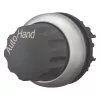 Eaton M22-WR-X91 actionneur de commutateur rotatif, anneau frontal en plastique, noir 216859