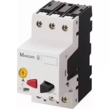 EATON PKZM01-6.3 disjoncteur de protection moteur, 6,3 A, 3 pôles, bouton-poussoir, 2,2 kW à 400 V 278483