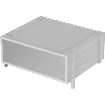 Bopla BOTEGO BO 62618 boîtier de bureau, 256,9 x 307,35 x 110,92 mm, ABS, gris clair RAL 7035 68626090.MT2