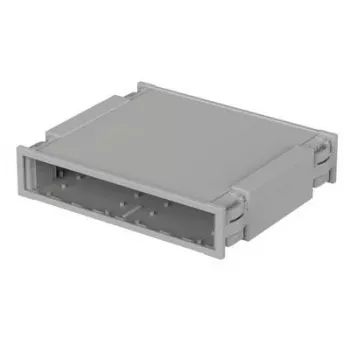 Bopla BOTEGO BO 62609 boîtier de bureau, ABS, gris clair RAL 7035, 256,9 x 307,35 x 65,2 mm 68626090.MT1