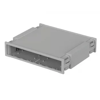 Bopla BOTEGO BO 62609 boîtier de bureau, ABS, gris clair RAL 7035, 256,9 x 307,35 x 65,2 mm 68626090.MT1