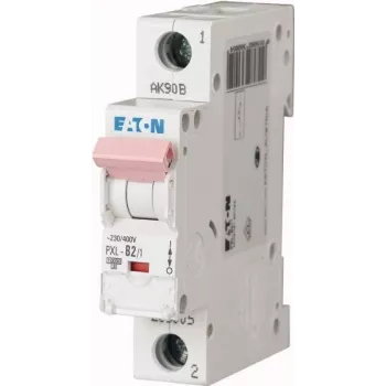 Eaton PXL-C2/1 disjoncteur miniature, 2 A, 1 pôle, courbe C, 6 kA 236047