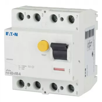Eaton PXF-63/4/05-A interrupteur différentiel (RCCB), 4 pôles, 63 A, 50 mA, type A 236805