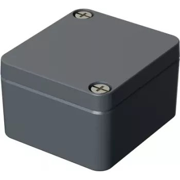 BOPLA boîtier universel aluminium gris argent (RAL 7001) 50 x 45 x 30 A 100 1 pièce (01100000.MT1)