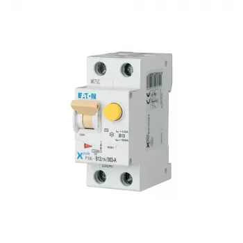 Eaton PXK-B13/1N/003-A disjoncteur différentiel, 13 A, 30 mA, 1P+N, courbe B, 10 kA, 230 V AC, rail DIN, 2 modules 236947