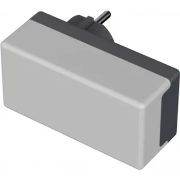 Boîtier à fiche Bopla, 100 x 50 x 40 mm, thermoplastique, gris clair 43420104
