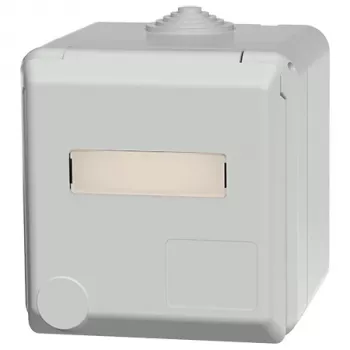 Prise murale MENNEKES Cepex 16 A 5 broches 6 h 400 V IP44 rouge 4135