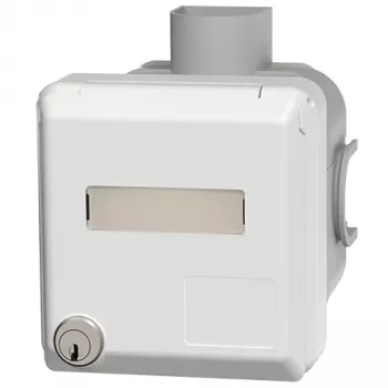 Prise encastrée CEE MENNEKES 4246 16 A 5P 6 h 400 V IP44 rouge