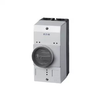 Boîtier vide Eaton CI-PKZ0-GM avec interrupteur rotatif, 158 x 80 x 126 mm, noir/gris 260089