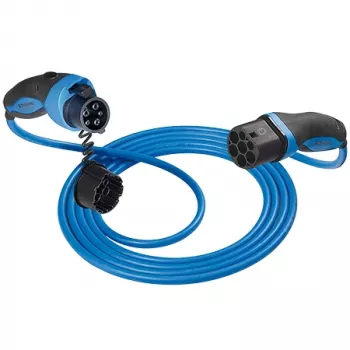 Câble de recharge pour véhicule électrique MENNEKES 36283 Mode 3 Type 2 vers Type 1 20 A monophasé 7,5 m