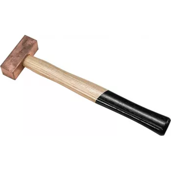 Marteau en cuivre 500 g, manche en hickory 310 mm, non étincelant, soft-face 78020340