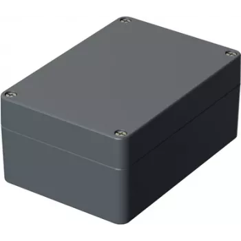 Boîtier universel BOPLA A 126 01126000.MT1, aluminium, 200 x 140 x 91 mm, gris argent (RAL 7001)