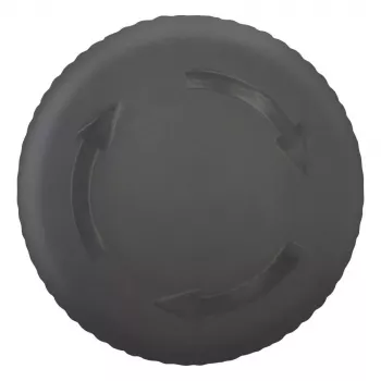 Actionneur de bouton-poussoir à tête champignon noir Eaton M22S-PVT, 22 mm, momentané 271499