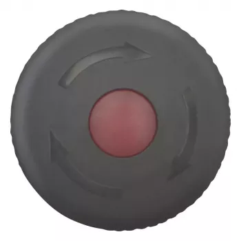 Bouton d'arrêt d'urgence lumineux Eaton M22S-PVLT 271540, déverrouillage par rotation, noir