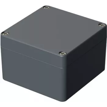 Boîtier universel Bopla 122 x 120 x 81 mm aluminium gris argent (RAL 7001) A 119 01119000.H