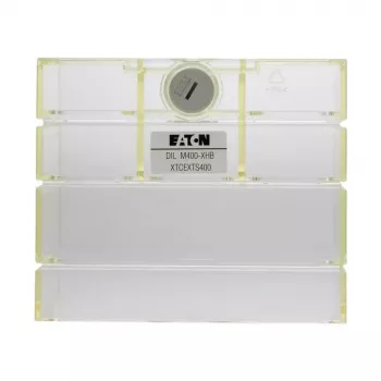 Eaton DILM400-XHB bloc de contacts auxiliaires, 2NO+2NC, montage frontal, bornes à vis 208287