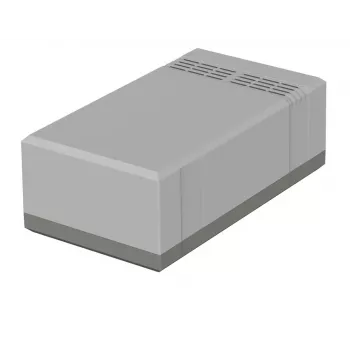 Bopla EG 2070 L boîtier de bureau, 200 x 112 x 70 mm, polystyrène, gris clair RAL 7035 32207012