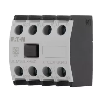 Eaton DILM150-XHI40 Contact auxiliaire 4NO montage frontal pour contacteurs DILM 277948