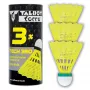 TALBOT torro Volant de badminton Tech 350, lent, jaune/vert, volant en nylon durable pour loisirs et entraînement - 1 pièce (479115)