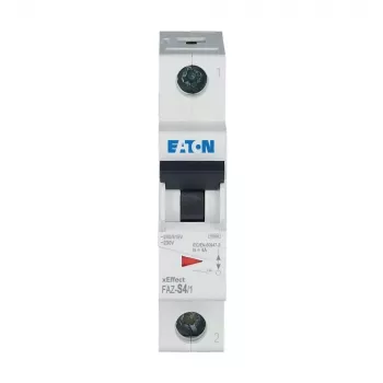 Disjoncteur miniature Eaton FAZ-S4/1 1 pôle 4 A caractéristique S 10 kA 278609