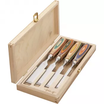 Kirschen WINAC Ensemble de ciseaux à bois dans une boîte en bois
