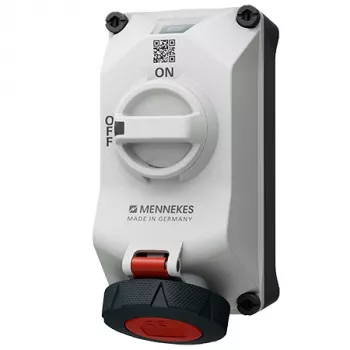 MENNEKES DUOi prise murale 5612506G 16A 5P 6h 400V IP69
