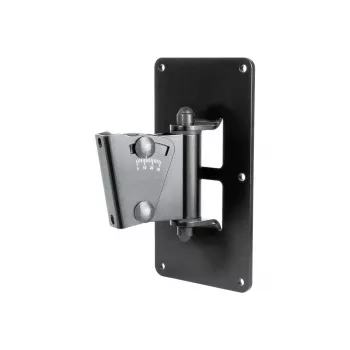 König & Meyer 24481 support de guitare mural pour guitares acoustiques, électriques et basses, noir, acier, charge admissible 25 kg 24481-000-55