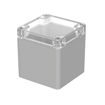 Boîtier universel Bopla EUROMAS M 225 G, 82 x 80 x 85 mm, polycarbonate, gris clair 02225100