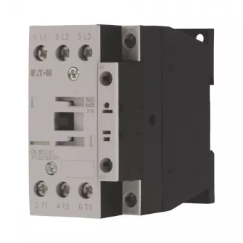 Contacteur de puissance Eaton DILM32-01, 3 pôles, 32 A, bobine 230 V AC 50 Hz / 240 V AC 60 Hz, 1 contact auxiliaire NC 277292