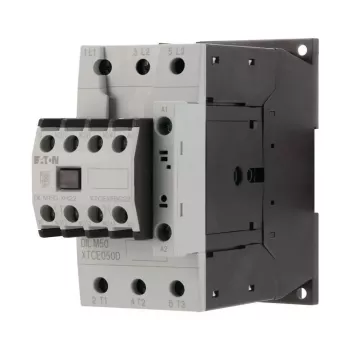 Contacteur Eaton DILM50-22 3 pôles, 50 A AC-3, 22 kW, bobine 230 V AC 277862
