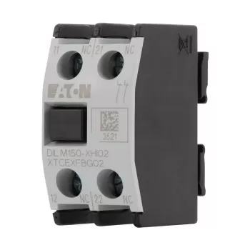 EATON DILM150-XHI11 bloc de contacts auxiliaires, 1NO+1NC, montage frontal, pour contacteurs DILM150-DILM500 277946