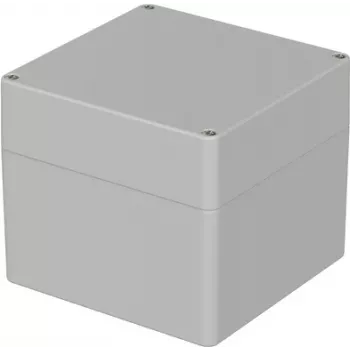 Boîtier universel BOPLA M 228 VO 122 x 120 x 105, polycarbonate, gris clair 02228094